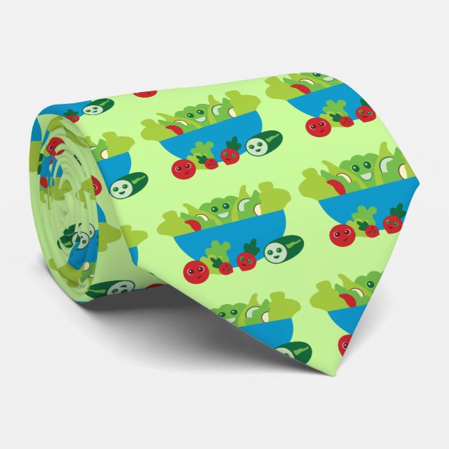 Cute Salad Tie (Rolled)