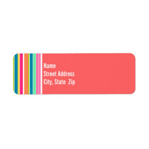 Cute Salmon Pink & Seafoam Green