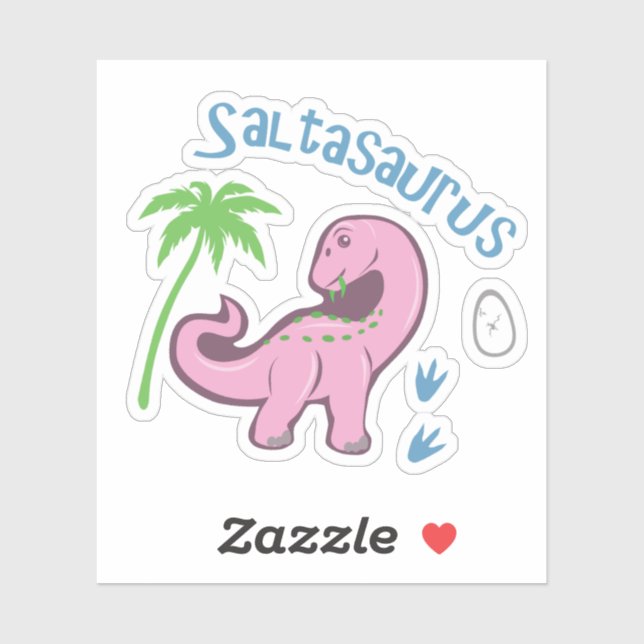 Cute Saltasaurus (Sheet)