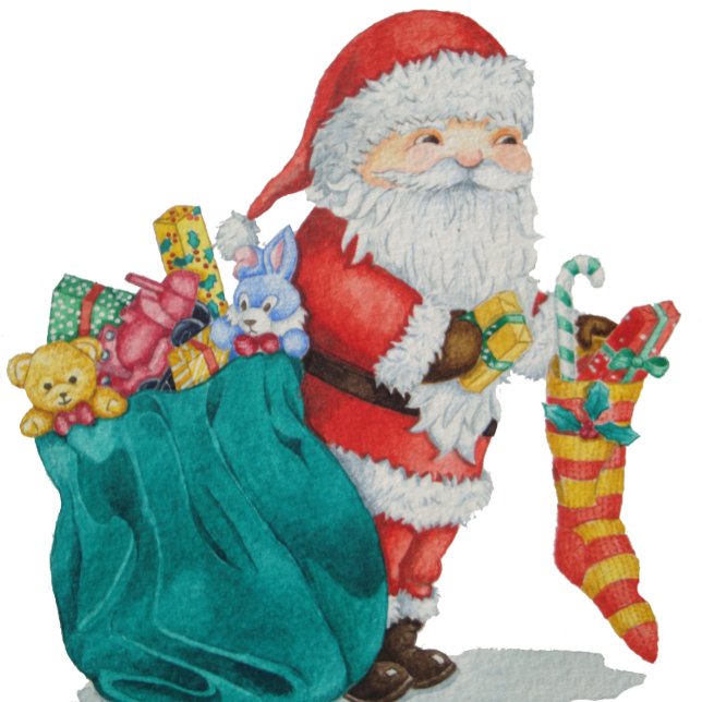 Cute santa and toys green christmas envelope (Creator Uploaded)