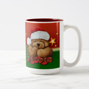 Cute Santa Bear Christmas Mug