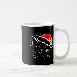 Cute Santa Cat Lover Christmas Men Women Kids  Coffee Mug