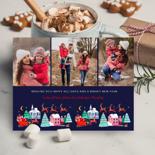 Cute Santa Christmas Holiday 3 Photos