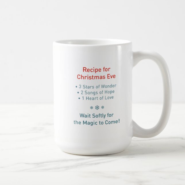 Cute Santa Christmas Mug Wrap (Right)