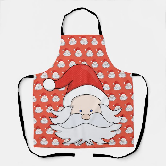 Cute Santa Claus Apron (Front)