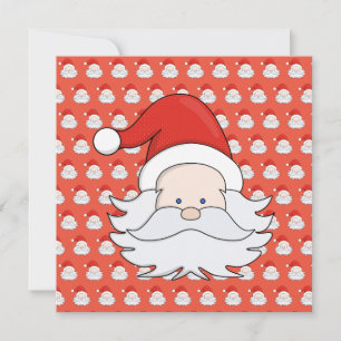 Cute Santa Claus Card