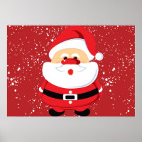 Cute Santa Claus Christmas custom