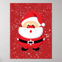 Cute Santa Claus Christmas custom