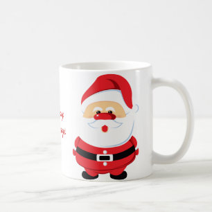 Cute Santa Claus Christmas holiday Coffee Mug