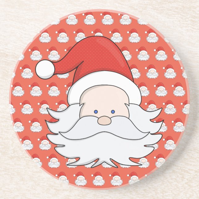 Cute Santa Claus Coaster (Front)