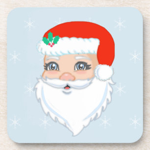 Cute Santa Claus Coaster