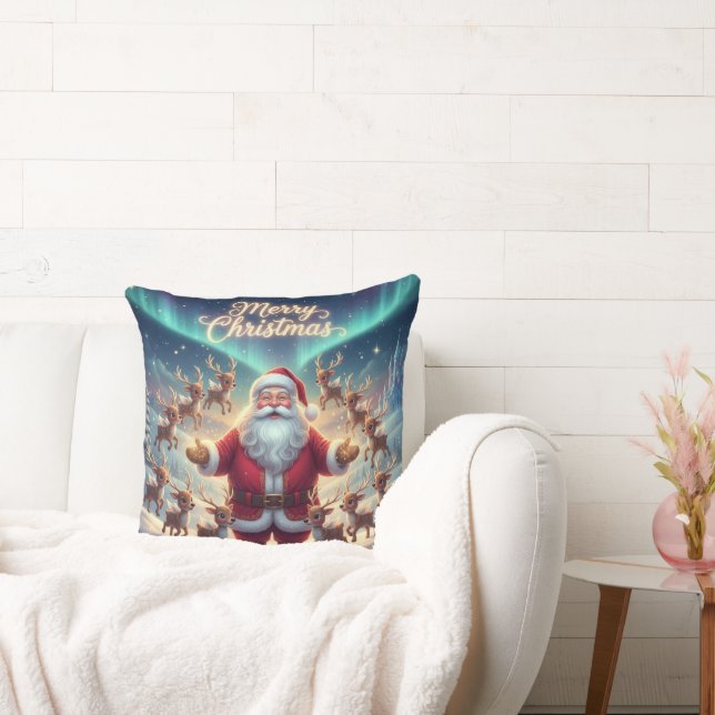 Cute Santa Claus Cushion (Couch)