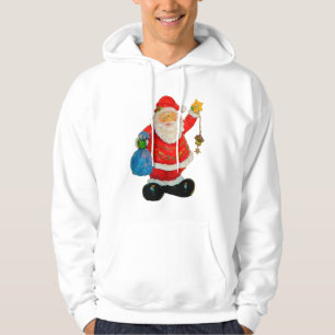 Cute Santa Claus Father Christmas Kris Kringle Hoodie
