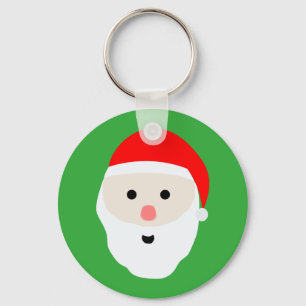 Cute Santa Claus Keychain