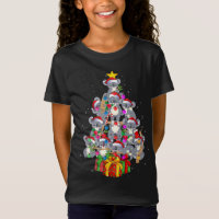 Cute Santa Claus Koala Bear Christmas Tree Lights