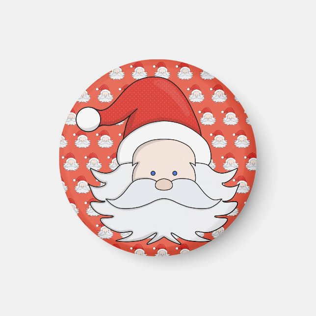 Cute Santa Claus Magnet (Front)