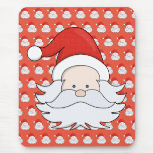 Cute Santa Claus Mouse Mat