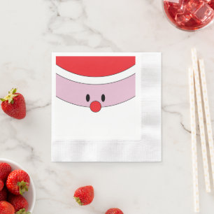 Cute Santa Claus Napkin