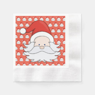 Cute Santa Claus Napkin