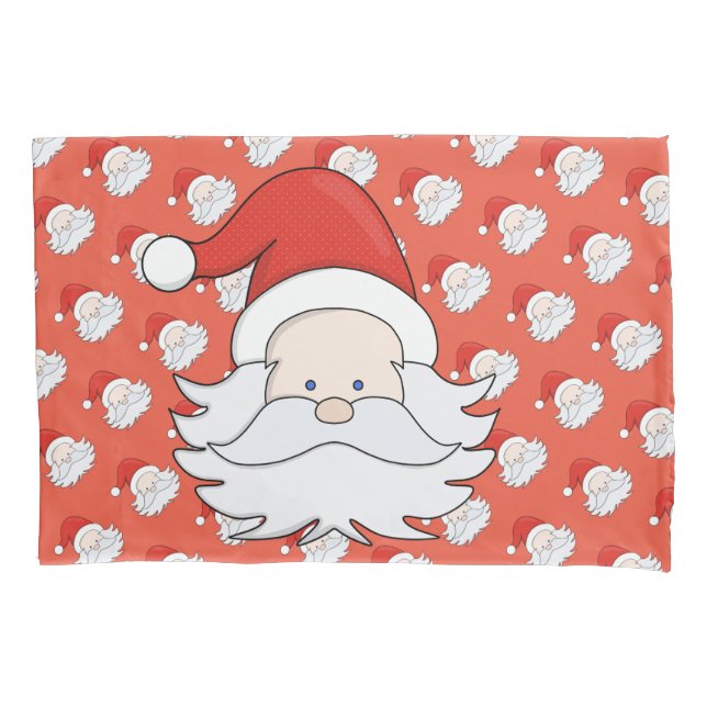Cute Santa Claus Pillowcase (Front)