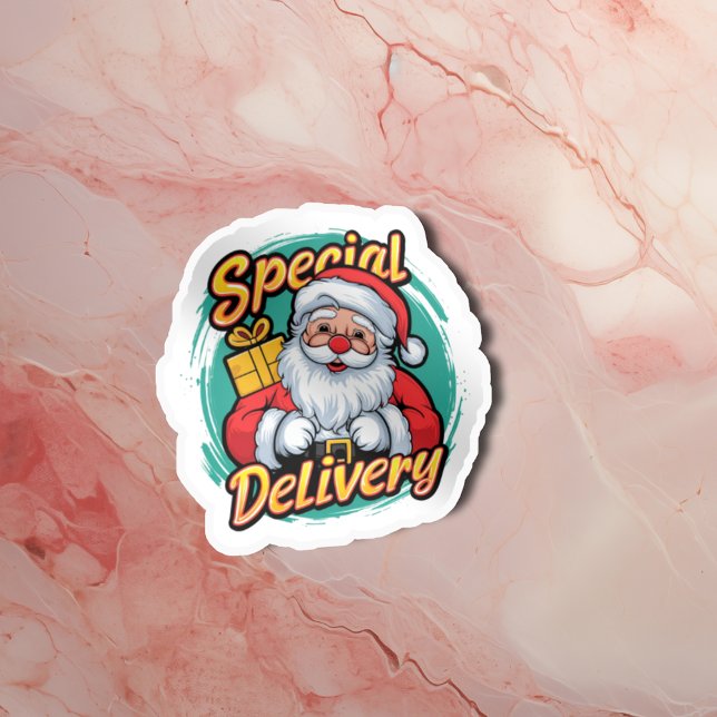 Cute Santa Claus Special Delivery Vinyl (Creator Uploaded)