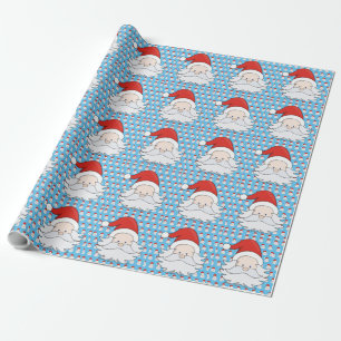 Cute Santa Claus Wrapping Paper