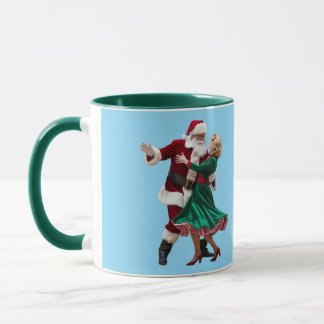 Cute Santa Dancing Mug