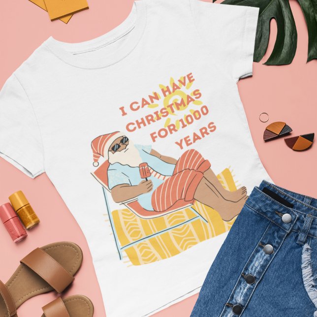 Cute Santa Humour Quote | Funny Christmas Women's T-Shirt (Creator Uploaded)