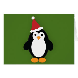 Cute Santa Penguin