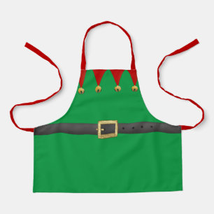 Cute Santa’s Workshop Elf Christmas Apron