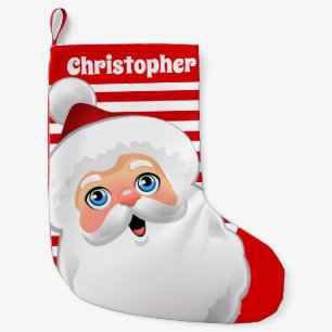Cute Santa Small Christmas Stocking