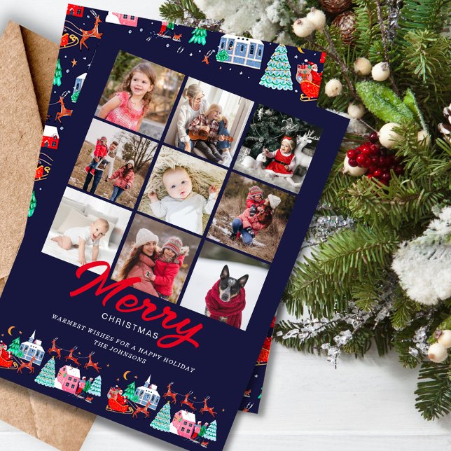 Cute Santa Vintage Christmas Holiday 9 Photos (Cute Santa Vintage Christmas Holiday 9 Photos)