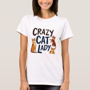 Cute & Sassy Cat Lover T-Shirt for Women