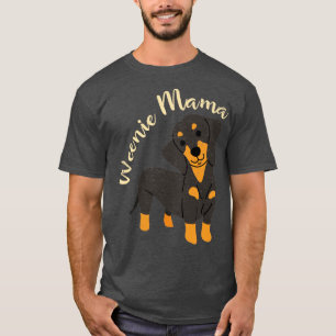 Cute Sausage Dog Weenie Mama Dachshund T-Shirt