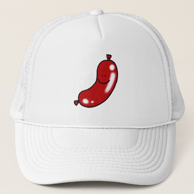 Cute sausage trucker hat (Front)