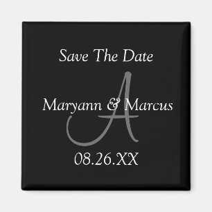 Cute Save The Dates Magnets