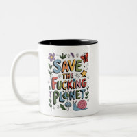 Cute Save the Planet Environmental Ecowarrier 