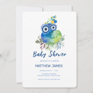 Cute Save the Planet Little Guy  Invitation