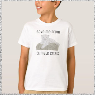 Cute Save the Polar Bears T-Shirt