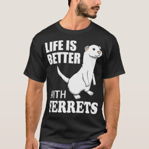 Cute Saying Ferret Lover Funny Rodent Pullover