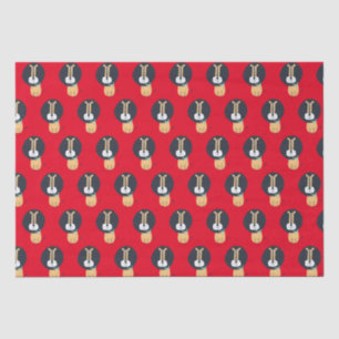 Cute Scandinavian Lion Kids Pattern Tissue Paper