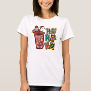 Cute Scandinavian Santa Claus Gnome -Christmas Cup T-Shirt
