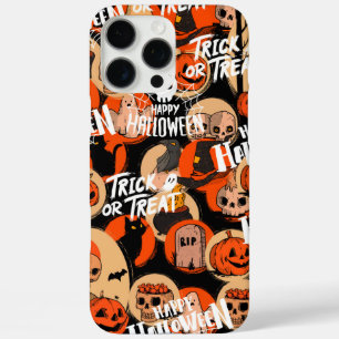 Cute & Scary Halloween Spooky vibes iPhone 16 Pro Max Case