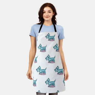 Cute Schnauzer Apron