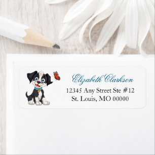 Cute Schnauzer Dog Butterfly Wonder 