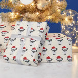 Cute Schnauzer with a Santa Hat Pattern Christmas Wrapping Paper<br><div class="desc">NewParkLane - Christmas Wrapping Paper for dog lovers,  featuring a cute pattern of Schnauzer cartoons,  wearing a Santa hat.

Check out this collection for matching items,  and many other dog breeds. Do you have specific personal design wishes? Feel free to contact me!</div>