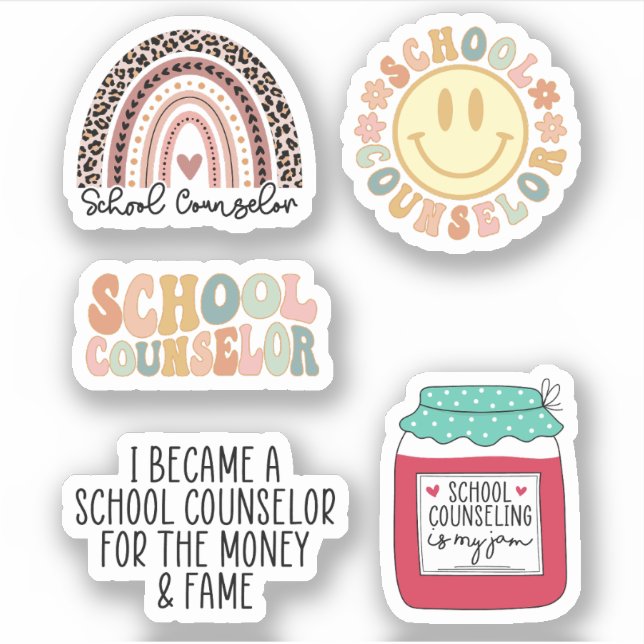 Cute School Counsellor, Gift For School Counsellor (Front)