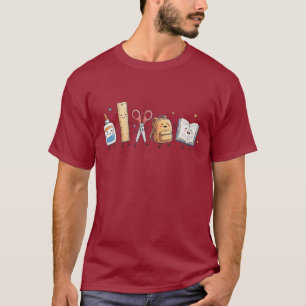 Cute School Supplies Back to School T-Shirt