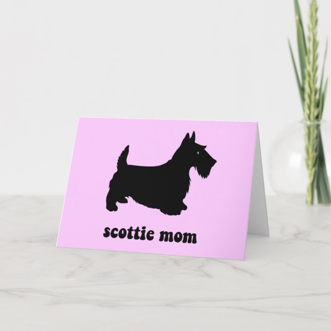 Cute Scottie Card (Front)