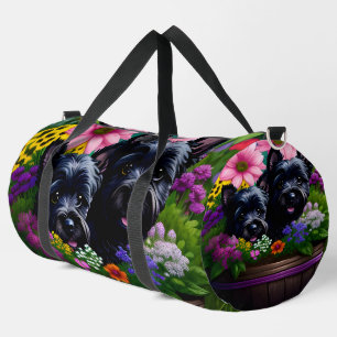 Cute Scotty Puppies Duffle Bag